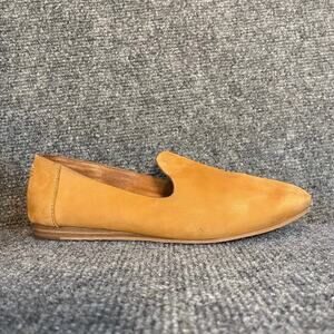 Toms Darcy Flats Womens Size 5.5 Brown Leather Comfort Slip On